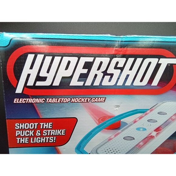 Hypershot Electronic Tabletop Hockey Game By Hasbro Gaming 5 Game Modes & Light - Picture 2 of 4